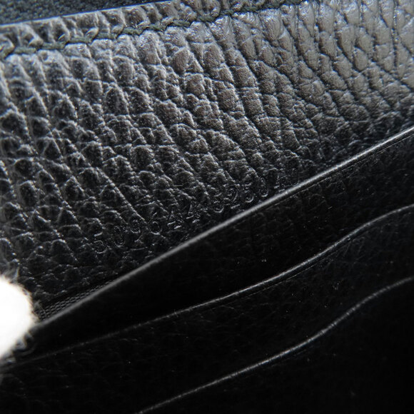 GUCCI Interlocking G Long Wallet Leather 509644 Black - Picture 7 of 11
